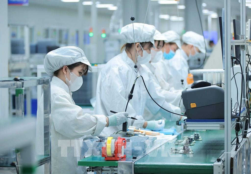 Electronics production illustrated in the original BNEWS report