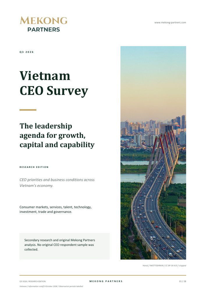 Vietnam CEO Survey, Q3 2026, original PDF cover