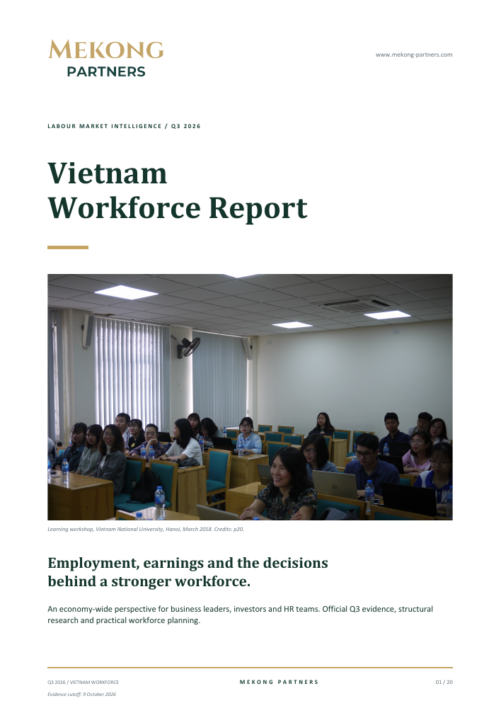 Vietnam Workforce Report, Q3 2026, original PDF cover
